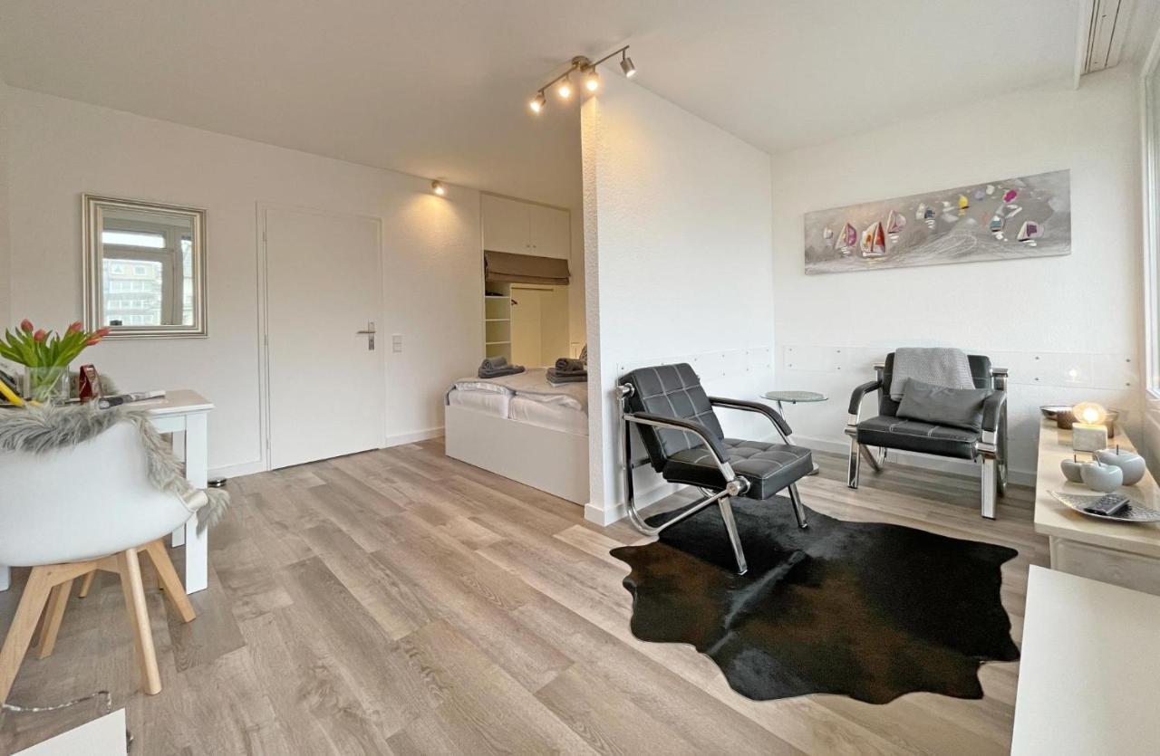 Ferienwohnung Mitten In Westerland Mit Balkon Strandlaufer 1 Esterno foto