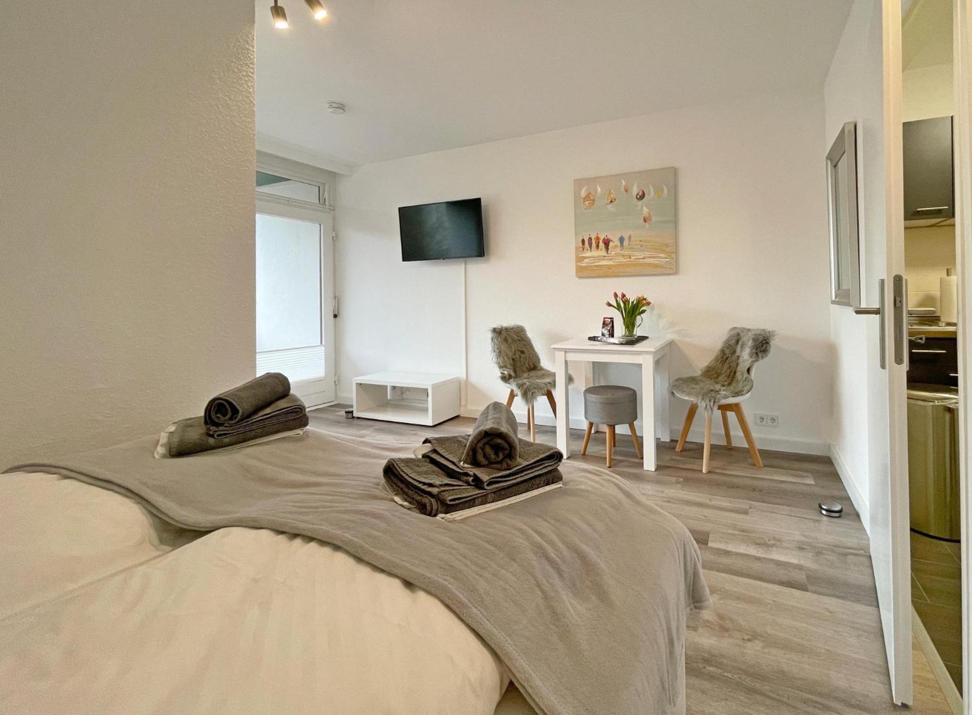 Ferienwohnung Mitten In Westerland Mit Balkon Strandlaufer 1 Esterno foto